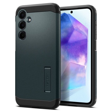 Husa Samsung Galaxy A55 5G Spigen Tough Armor - Verde - Img 1