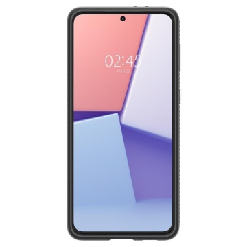 Husa Samsung Galaxy S21 5G Spigen Liquid Air - Negru Mat - Img 2