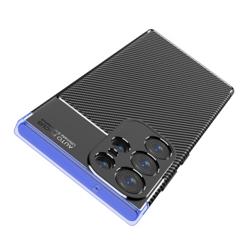 Husa Samsung Galaxy S23 Ultra Techsuit CarbonFiber, Black - Img 3