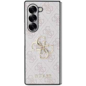 Husa Samsung Galaxy Z Fold6 Guess Leather 4G Metal Logo GUHCZFD64GMGPI- Alb - Img 6