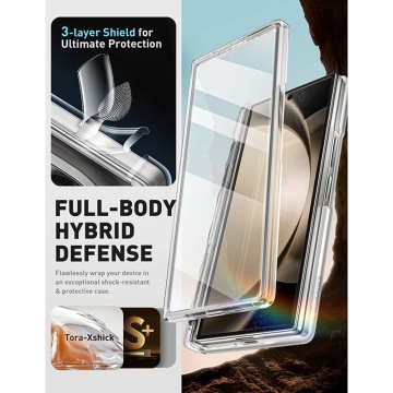 Husa Samsung Galaxy Z Fold6 I-Blason Cosmo Pro MagSafe - Transparenta - Img 5