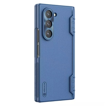 Husa Samsung Galaxy Z Fold6 Nillkin Super Frosted Shield- Albastru - Img 3