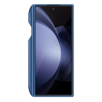Husa Samsung Galaxy Z Fold6 Nillkin Super Frosted Shield Magnetic Pen - Albastru - Img 3