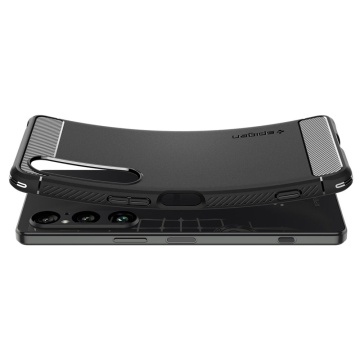 Husa Sony Xperia 1 VI Spigen Rugged Armor - Negru - Img 3