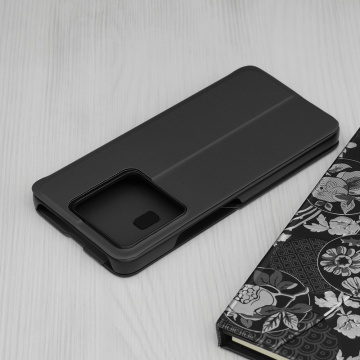 Husa Xiaomi 14T Eco Leather View flip tip carte - Negru - Img 2