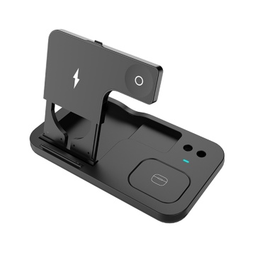 Incarcator wireless 4 in 1 pentru Apple Pencil, Apple Watch, Iphone, AirPods - Techsuit D22 - Img 5