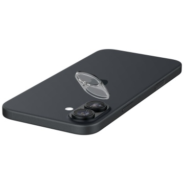 [Pachet 2x] Folie sticla camera iPhone 16 Spigen Glas.tR Optik - Clear - Img 6