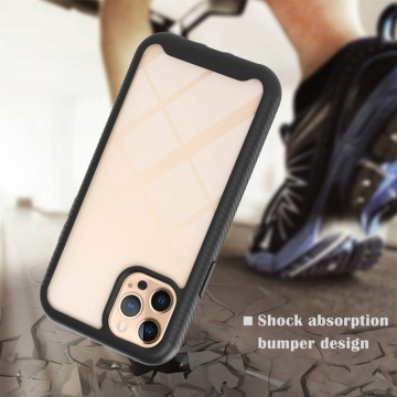 Pachet 360° Husa + folie iPhone 12 Pro Max Techsuit Defense - Negru - Img 4