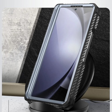 [Pachet 360°] Husa + folie Samsung Galaxy Z Fold6 I-Blason Armorbox - Albastru - Img 3