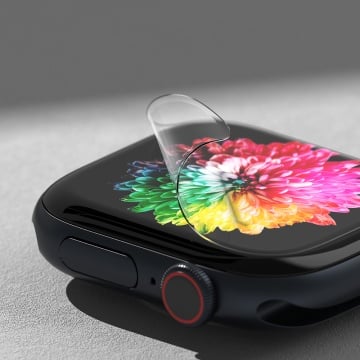 [Pachet 4x] Folie regenerabila premium Apple Watch Ultra / Ultra 2 Smart Protection Classic - Transparent - Img 4