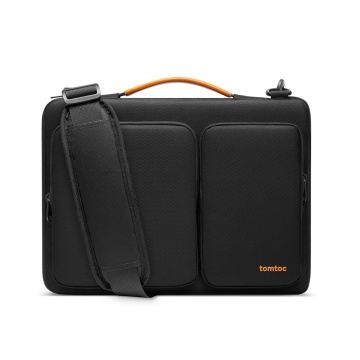 Servieta, geanta laptop 15.6" business Tomtoc, A42E1D1 - Negru - Img 4