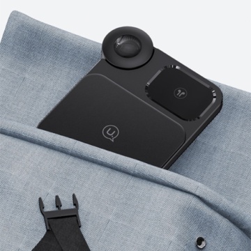 Statie de incarcare 3 in 1 - iPhone, iWatch, AirPods, 15W, 3A - Usams, Negru - Img 5