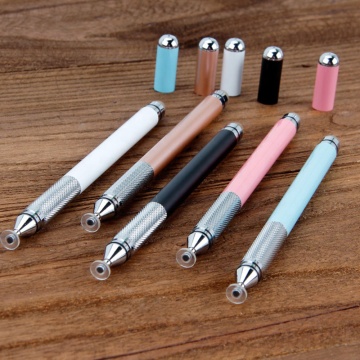 Stylus Pen Techsuit, Universal, Android, iOS, Aluminiu, JC03 - Roz - Img 4