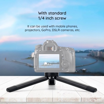 Trepied selfie stick cu surub 1/4 inch Techsuit, TPD2 - Negru - Img 4
