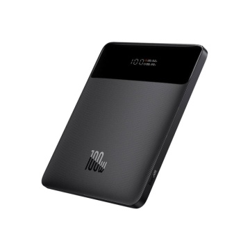 Acumulator Extern 2xUSB, 2xUSB-C, 20000mAh + Cablu USB-C, 100W - Baseus (PPDGL-01) - Black - Img 1