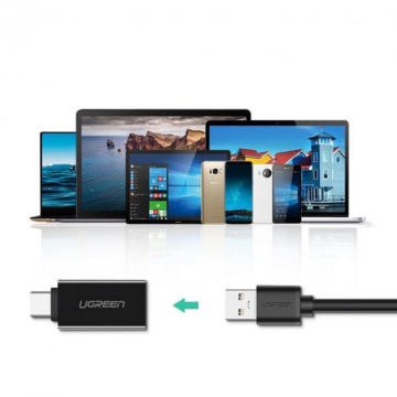 Adaptor OTG USB la Type-C Ugreen, 5Gbps, 20808 - Negru - Img 7