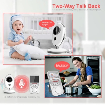 Baby monitor pentru monitorizare copii Techsuit, VB605 - Alb - Img 5