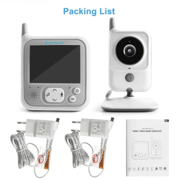 Baby monitor pentru monitorizare copii Techsuit, VB607 - Alb - Img 2