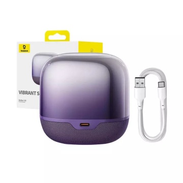 Boxa portabila Bluetooth wireless Baseus AeQur V2 - Violet - Img 7