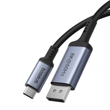Cablu adaptor Type-C la DP Baseus, 8K, 1.5m, B0063370D111-00 - Negru - Img 5