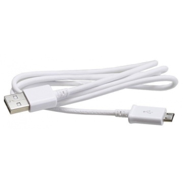 Cablu de date Micro-USB Samsung, 0.8m, alb, bulk, ECB-DU68WE - Img 4