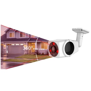 Camera de supraveghere Fisheye Techsuit, V380 PRO, K5 - Alb - Img 5