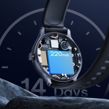 Ceas inteligent barbati JoyRoom, IPS HD 1.28 inch, IP68, JR-FC1 - Img 4