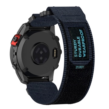 Curea Instinct 2S/2S Solar/Approach S70 42mm/fenix 7S Pro Sapphire Solar 20mm, W057 - Navy Blue - Img 2