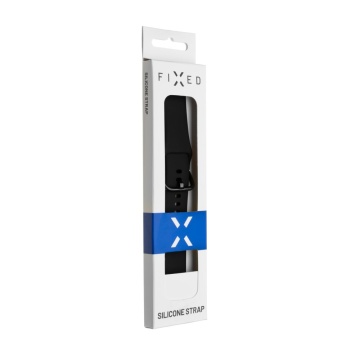 Curea pentru Huawei Band 8 / 9 - Fixed Silicone Strap - Blue - Img 4