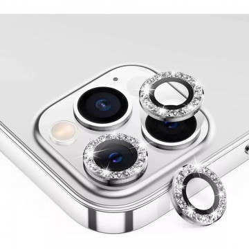 Folie protectie camera Iphone 14 Pro Max Black - Img 2
