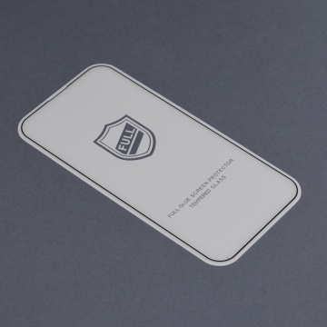 Folie sticla iPhone 14 Pro Max Lito 2.5D Full Glue, Black - Img 2