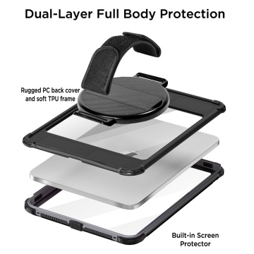 Husa 360 iPad 10 (2022) 10.9 ShellBox Waterproof IP68 - Negru - Img 2