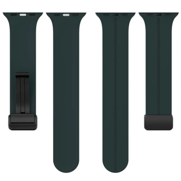 Husa Apple Watch 1/2/3/4/5/6/7/8/9/10/SE/SE 2 (38/40/41/42mm) Techsuit W011 - Negru - Img 2