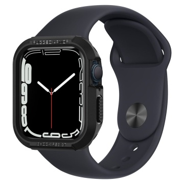 Husa Apple Watch 4 / 5 / 6 / SE / SE 2 / 7 / 8 (44mm / 45mm) Spigen Rugged Armo - Negru - Img 6