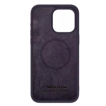 Husa CamShield Silky MagSafe Silicone - iPhone 15 Pro Max - Mov - Img 6