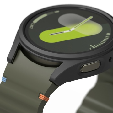 Husa + folie Samsung Galaxy Watch7 40mm Ringke Slim - Negru Mat - Img 2