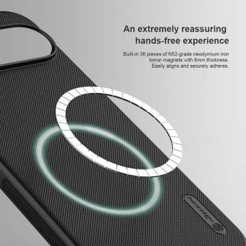 Husa Google Pixel 9 Pro Nillkin Super Frosted Shield Pro Magnetic - Verde - Img 7