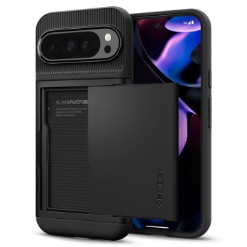 Husa Google Pixel 9 Pro XL Spigen Slim Armor CS - Negru - Img 1