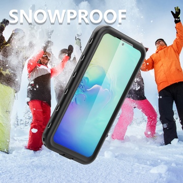 Husa impermeabila Samsung Galaxy A54 ShellBox Waterproof IP68 - Negru - Img 6