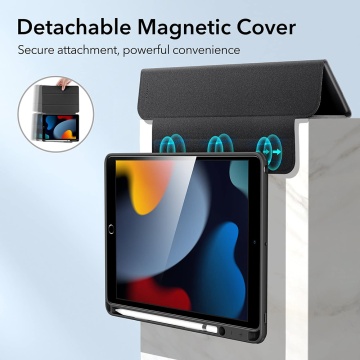 Husa iPad 7 10.2" (2019) ESR Rebound Hybrid Pro -Negru - Img 6