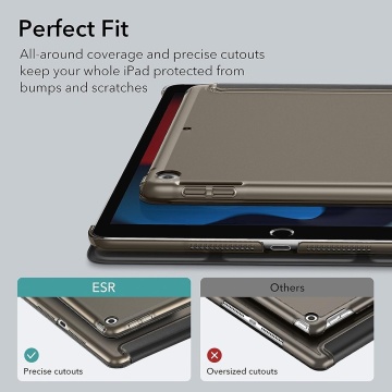 Husa iPad 9 10.2" (2021) ESR Ascend Trifold- Negru - Img 2