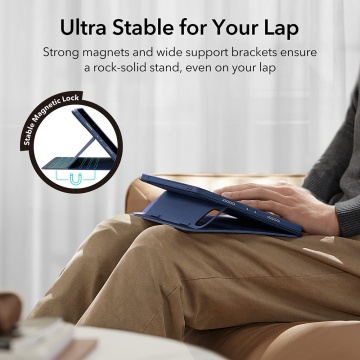 Husa iPad Pro 11" 2021 ESR Sentry Stand - Albastru - Img 6