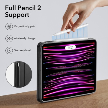 Husa iPad Pro 12.9" 2021 ESR Shift Magnetic - Negru - Img 4