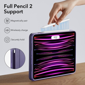 Husa iPad Pro 12.9" 2021 ESR Shift Magnetic - Violet - Img 7