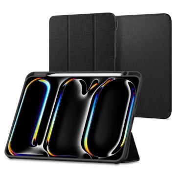 Husa iPad Pro 13 (2024) Spigen Urban Fit, negru - Img 1