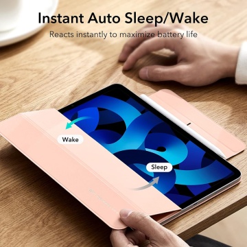Husa iPad Pro 2018 11.0 A2013/A1934 ESR Rebound Magnetic- Roz - Img 5