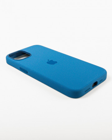 Husa Iphone 13 din silicon Albastru 2 MagSafe - Img 4