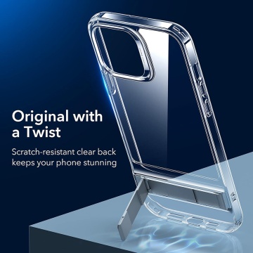 Husa iPhone 13 Pro ESR Air Shield Boost Kickstand - Transparent - Img 2