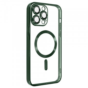 Husa Iphone 13 Pro MagSafe Green - Img 1