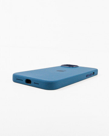 Husa Iphone 14 Plus din silicon Albastra MagSafe - Img 2
